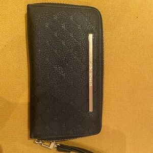 Steve Madden large wallet black
